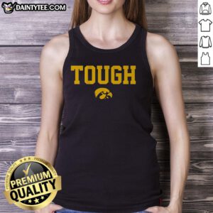 Awesome Iowa Basketball Tough Tank Top featuring bold graphics, perfect for fans supporting their team in style.