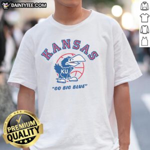 Awesome Kansas Jayhawks Homefield Basketball Vintage T-Shirt featuring team colors and logo, perfect for fans and collectors.