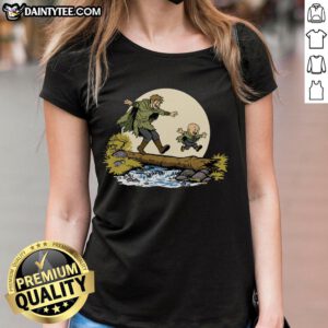 Awesome Ser Dunk and Egg Ladies Tee featuring a stylish design perfect for fans of unique graphic apparel.