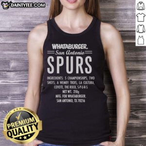 Awesome Whataburger San Antonio Spurs tank top featuring Wemby Trois and celebrating 5 championships.