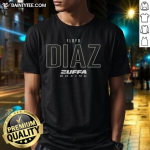 Good Floyd Diaz Zuffa Boxing Elite T-Shirt featuring a bold design, perfect for boxing enthusiasts and fans.