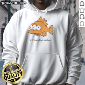 Cozy Good I Love Hamilton Harbour Hoodie featuring a stylish design, perfect for fans of Hamilton and comfortable fashion.
