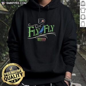 Good Philadelphia Flyers Wicked for Good hoodie featuring team colors and logo, perfect for fans and casual wear.