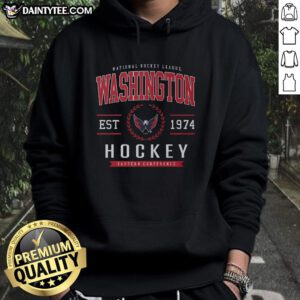Good Washington Capitals Hockey Legacy Crest Hoodie showcasing team pride and style for fans.