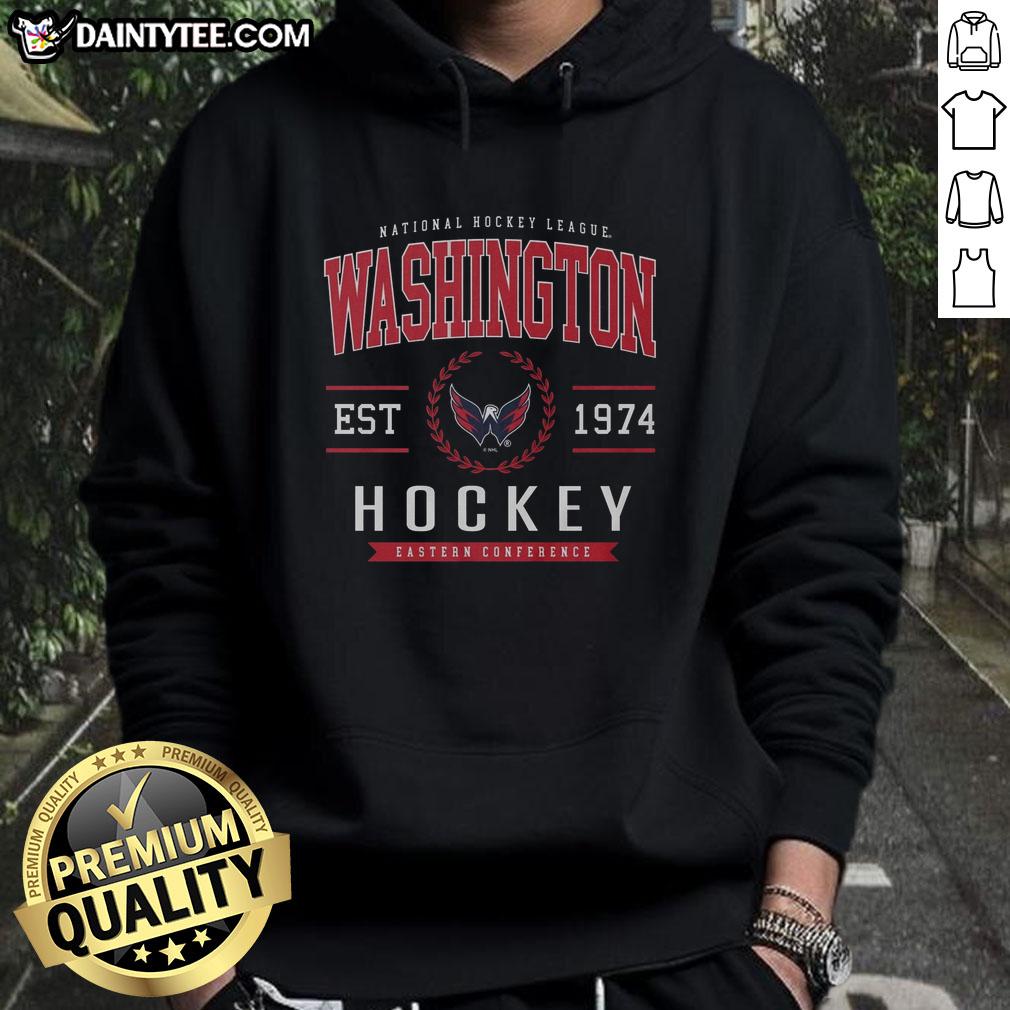 Good Washington Capitals Hockey Legacy Crest Hoodie showcasing team pride and style for fans.