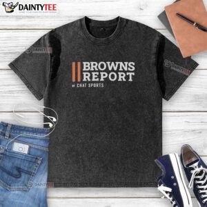 Hot Cleveland Broncos Breakdown By Chat Sports washed t-shirt featuring team logo and stylish design for fans.