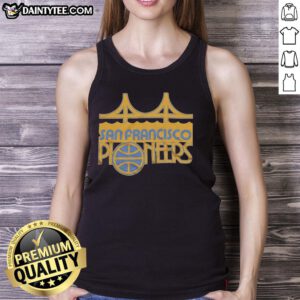 Stylish Hot San Francisco Pioneers tank top featuring vibrant graphics, perfect for summer outings and sports events.