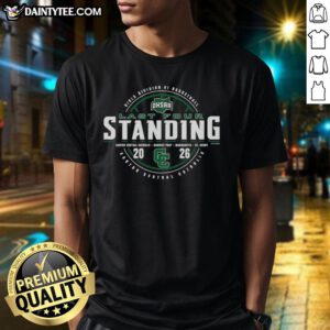 Nice Canton Central Catholic 2026 OHSAA Girls Basketball Division 6 Last Four Standing T-Shirt in vibrant colors.