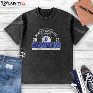 Nice Daemen Wildcats East Coast Conference women's basketball washed t-shirt featuring team logo and vibrant colors.