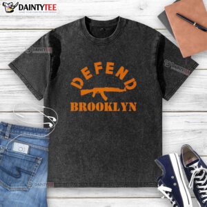 Alt Text: Nice Defend Brooklyn Curved Washed T-Shirt in soft fabric, featuring a stylish design perfect for casual wear.
