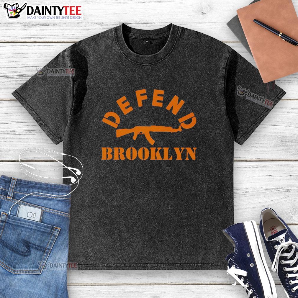 Alt Text: Nice Defend Brooklyn Curved Washed T-Shirt in soft fabric, featuring a stylish design perfect for casual wear.