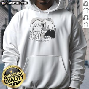 Nice If Love Can't Save Us, It Can End Us Hoodie featuring a stylish design for fans of unique graphic apparel.