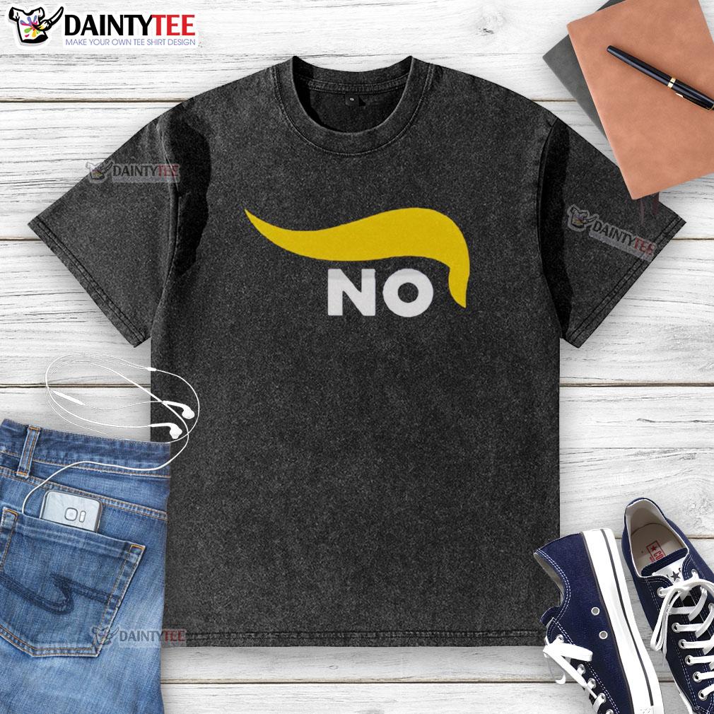 Nice No Trump Washed T-Shirt featuring a bold graphic design, perfect for casual wear and expressing your style.