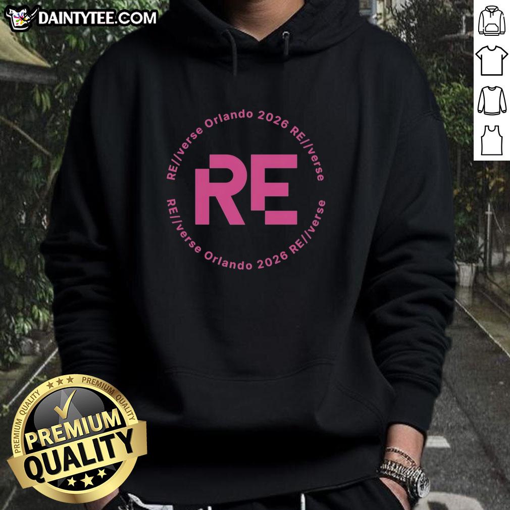 Alt Text: Nice Reverse Orlando 2026 Re-Logo Hoodie showcasing a stylish design perfect for fans and casual wear.