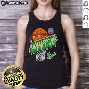 Men's basketball champions tank top from the 2026 American Conference Tournament in South Florida.