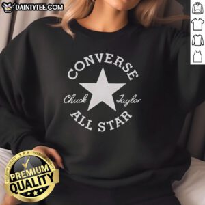 Official Converse All Star Chuck Taylor Glitter Sweatshirt in stylish design, perfect for casual and trendy outfits.
