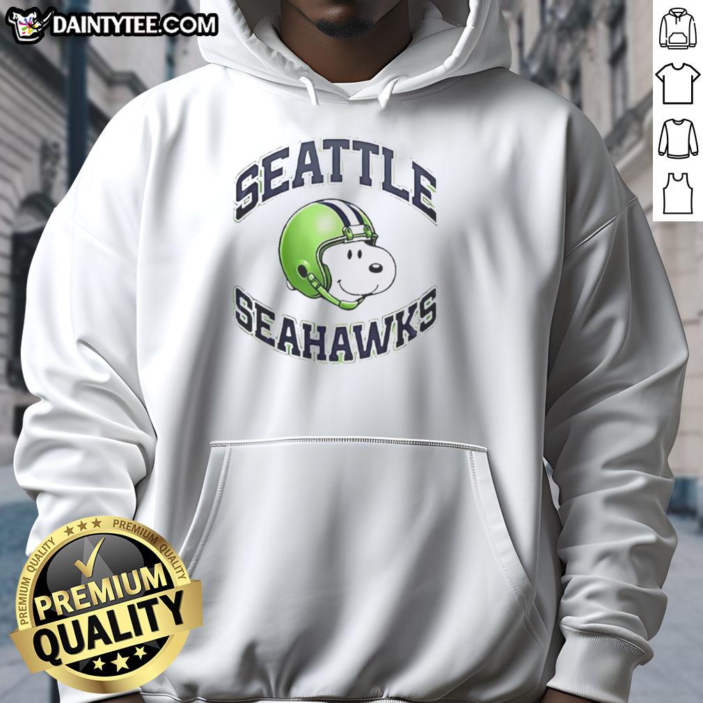 Alt Text: Original Seattle Seahawks Snoopy Freedom 2026 logo hoodie featuring vibrant colors and unique design elements.