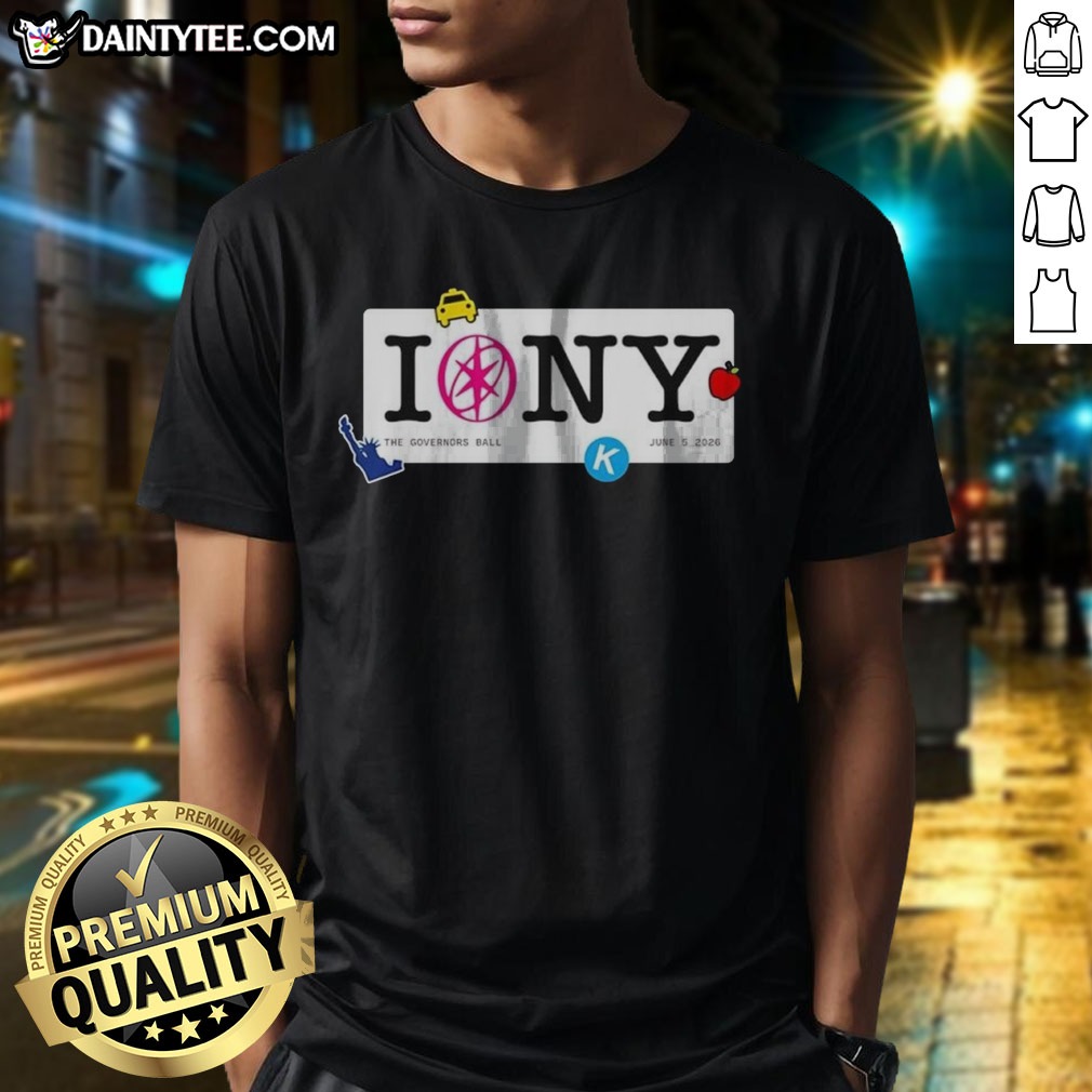 Awesome The Governors Ball I Love New York City Shirt on Classic Shirt Awesome The Governors Ball I Love New York City Shirt shown as a classic shirt preview