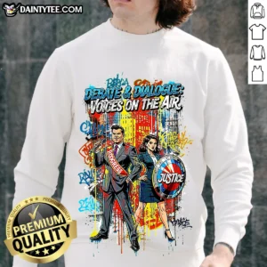 Debate & Dialogue Voices Street Graffiti Sweatshirt