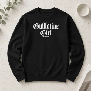 Funny Guillotine Girl 2026 Creeper Cult Long Sleeve Shirt