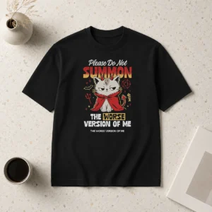 Funny Please Do Not Summon The Worse Version Of Me Cat
