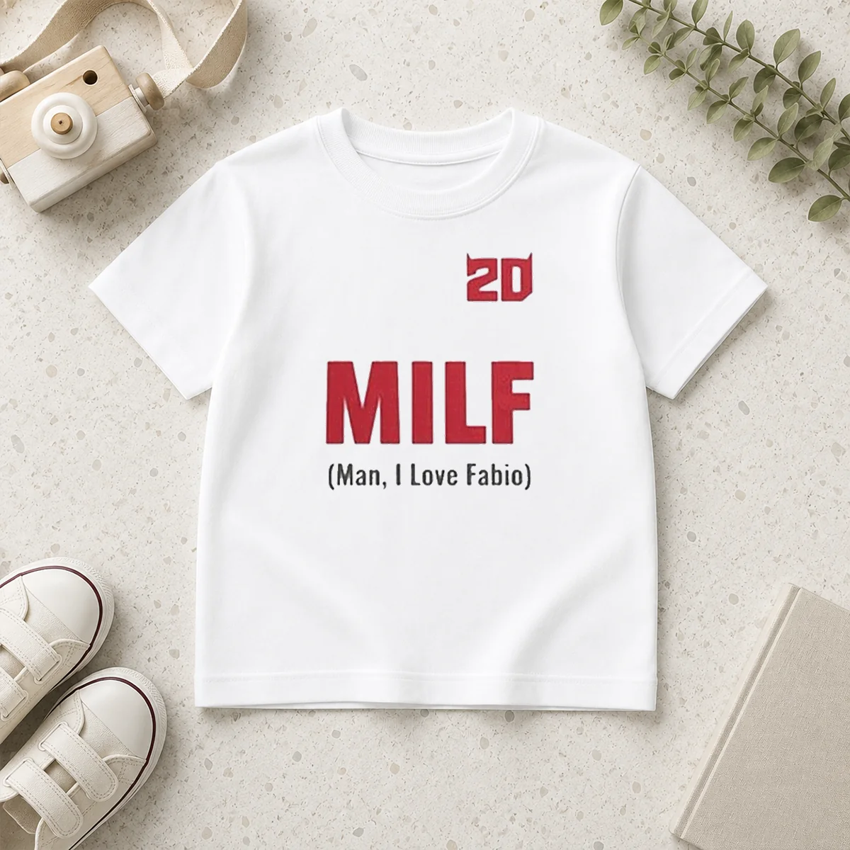 Good 20 Milf Man I Love Fabio Kids T-Shirt