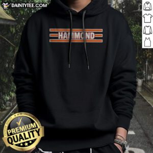 Good Hammond Chicago Bears Hoodie featuring team colors and logo for fans