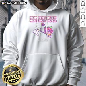 Good Homerarete Nobiru Radio Hoodie featuring a unique graphic design for casual wear.