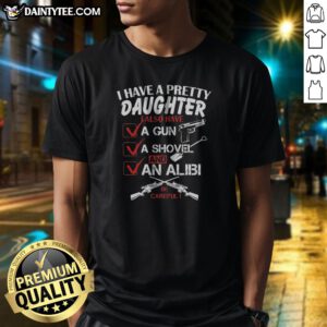 Good I Have A Pretty Daughter L Also Have Va Gun Va Shovel And An Alibi Be Careful