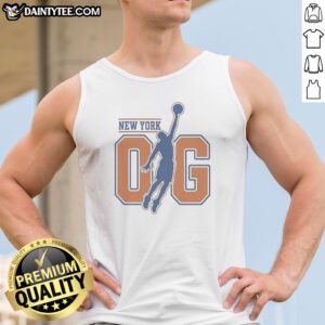 Good OG Anunoby New York Knicks OG Tip Tank Top