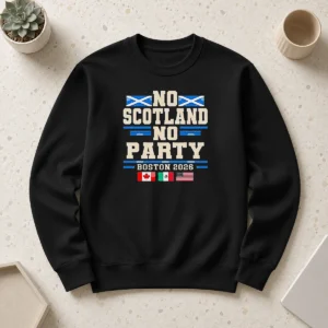 Good The Tartan Army No Scotland No Party Canada Mexico USA Flags Sweater