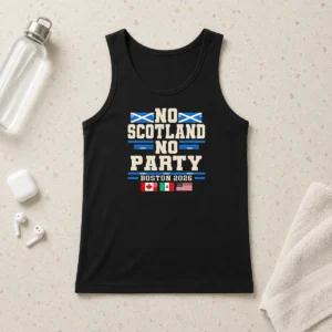Good The Tartan Army No Scotland No Party Canada Mexico USA Flags Tank Top