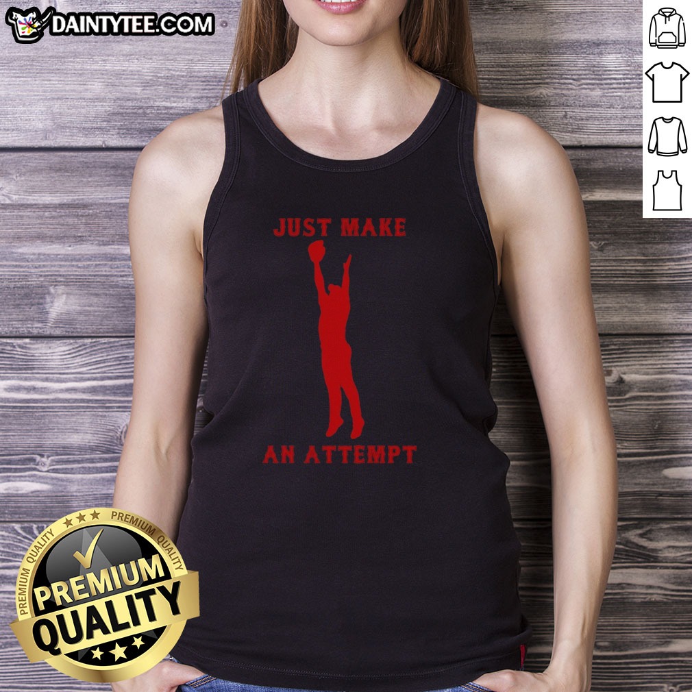 Hot Derek Jeter New York Yankees Just Make An Attempt Shirt on Tank Top Hot Derek Jeter New York Yankees Just Make An Attempt Shirt shown as a tank top preview