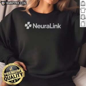 Hot Neuralink Logo Sweatshirt featuring a bold graphic design on a cozy fabric.