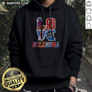 Hot Oklahoma Sooners Oklahoma State Cowboys OKC Thunder Tulsa Golden Hurricane Love Oklahoma Teams Sport Hoodie in vibrant colors