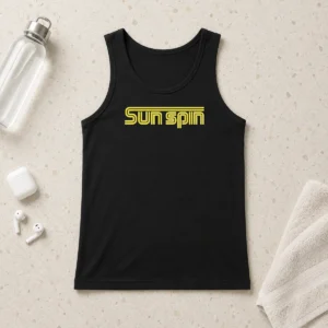 Hot Sun Spin Retro 70s Tank Top