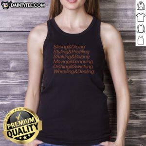 New York Knicks Slicing And Dicing Tank Top