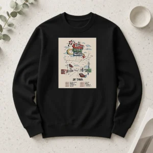 Nice Asleep At The Wheel Route 66 Centennial 2026 Shows Long Sleeve Shirt