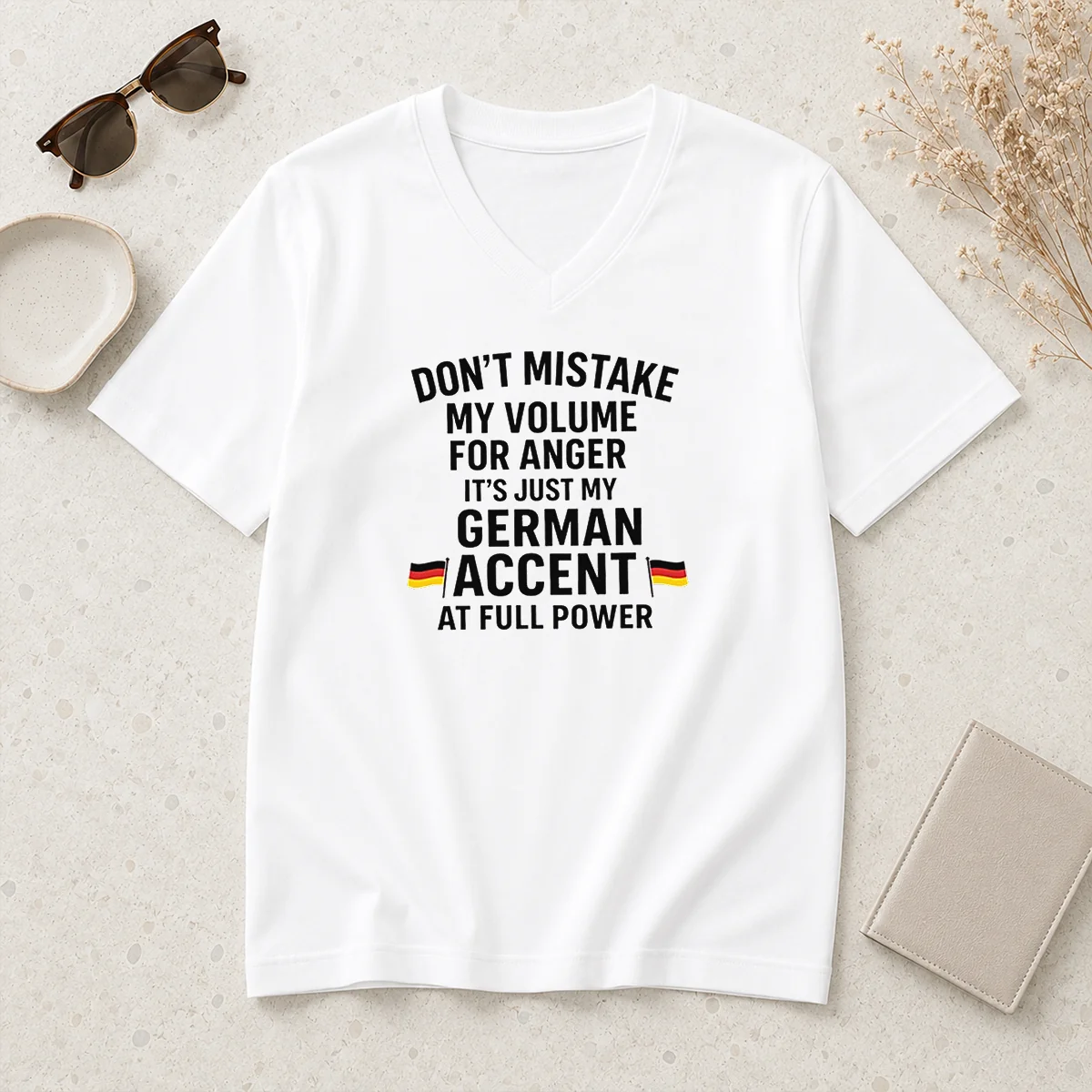 Nice Dont Mistake My Volume For V-Neck Shirt Nice Dont Mistake My Volume For V-Neck Shirt