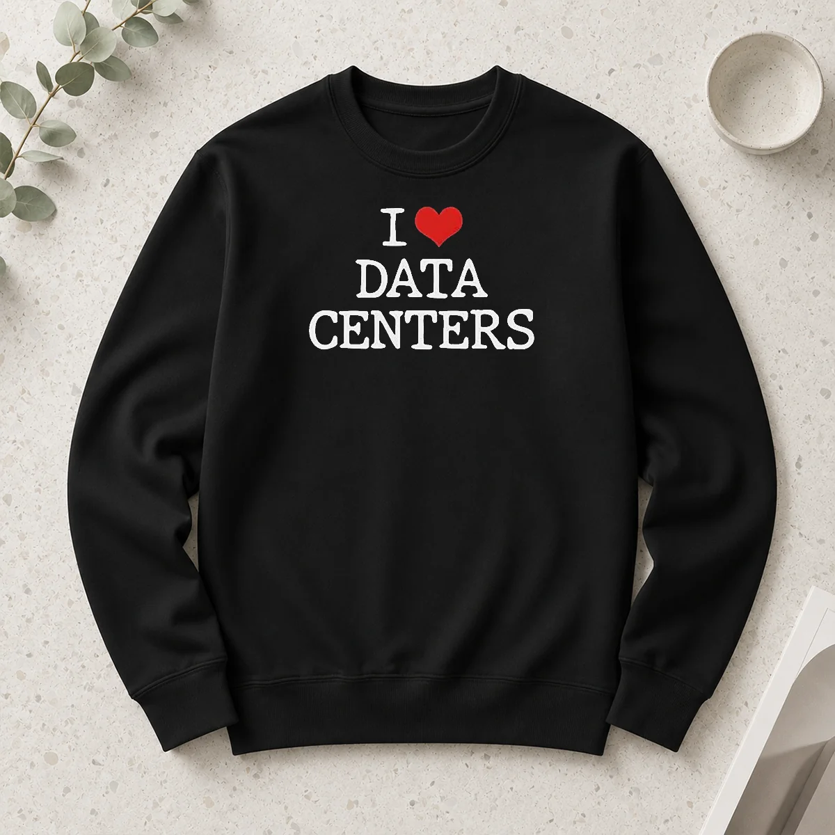 Nice I Love Data Centers Server Room IT Professional Long Sleeve Shirt