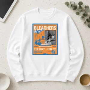 Official Bleachers Jun 23 2026 New York NY TOUR Poster Long Sleeve Shirt