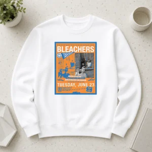 Official Bleachers Jun 23 2026 New York NY TOUR Poster Sweater