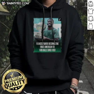 Official Frances Tiafoe Becomes The First American To Win Halle Since 1993 Hoodie