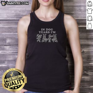 Official In Dog Years I'M Dead Snoopy Tank Top