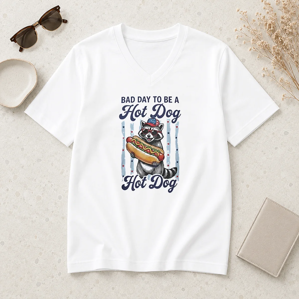Original Bad Day To Be A V-Neck Shirt Original Bad Day To Be A V-Neck Shirt