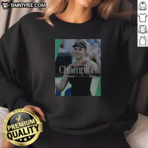 Original Berlin Tennis Open Champion Linda Noskov WTA 500 Sweatshirt
