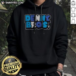 Original Denny Bros Hoodie showcasing a cozy, stylish design perfect for casual wear.