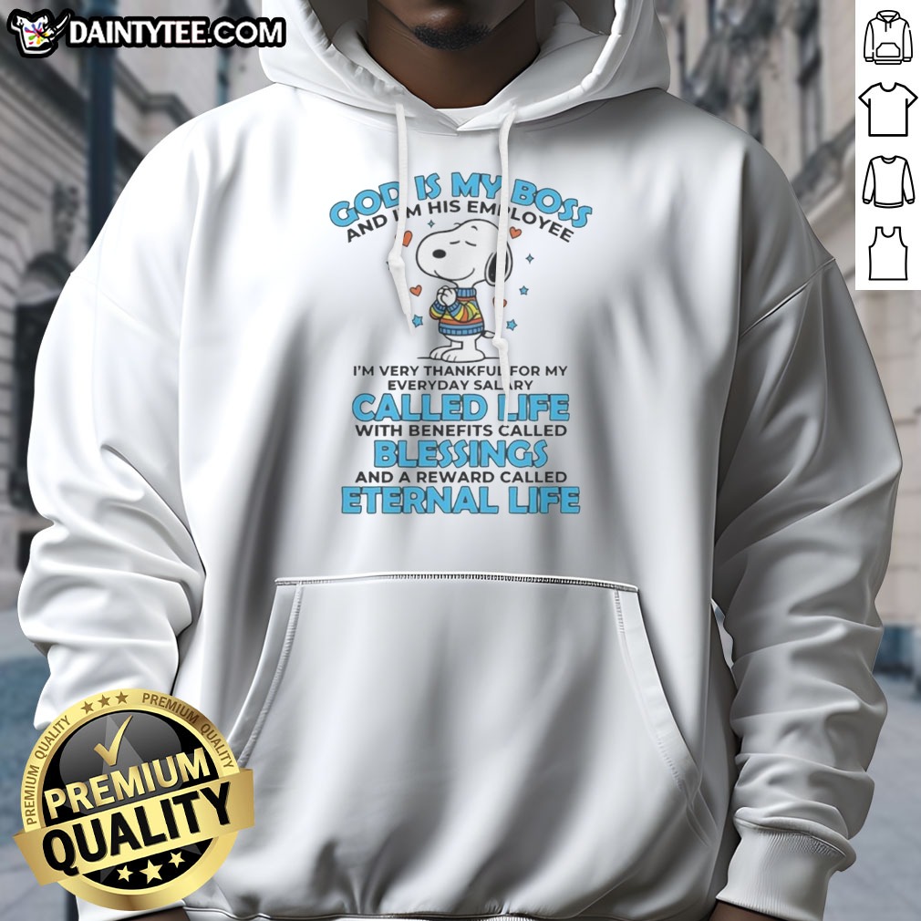 Boss Shirt on Hoodie Boss Shirt shown as a hoodie preview