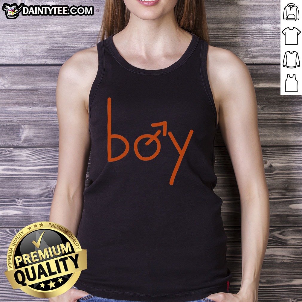 Pretty Boy Gender Symbol Icon Shirt on Tank Top Pretty Boy Gender Symbol Icon Shirt shown as a tank top preview