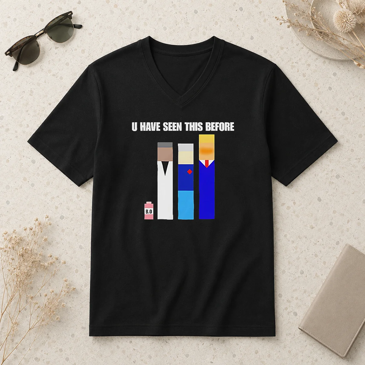 Pretty Donald Trump U Have Seen V-Neck Shirt Pretty Donald Trump U Have Seen V-Neck Shirt